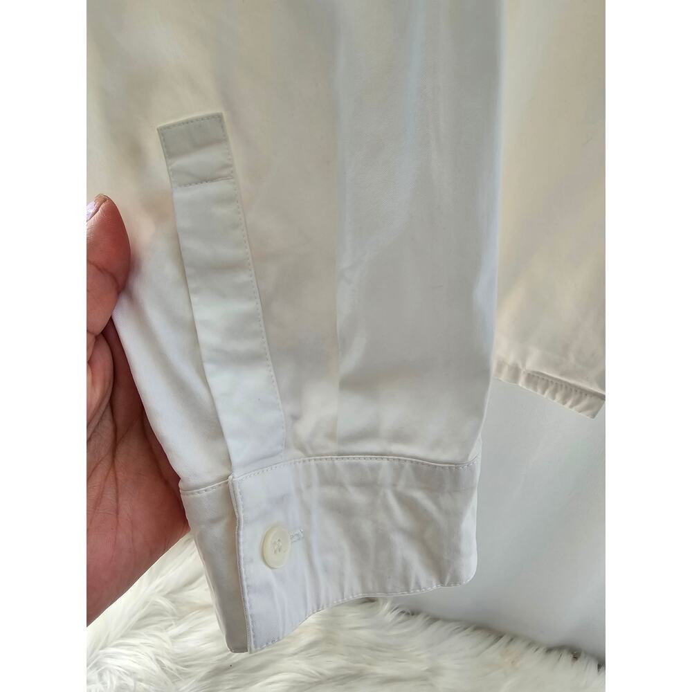 Celine White off Button Down Shirt size 44 - Picture 4 of 9